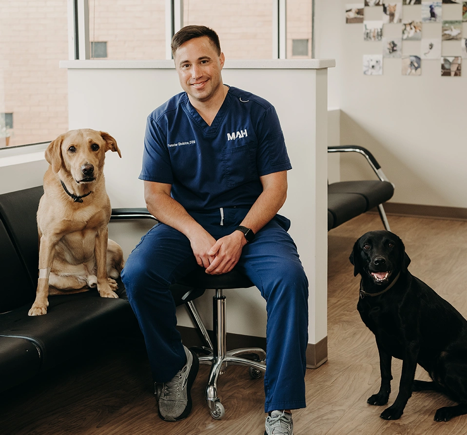 Meet Our Veterinarian Dr. Forester Gholston